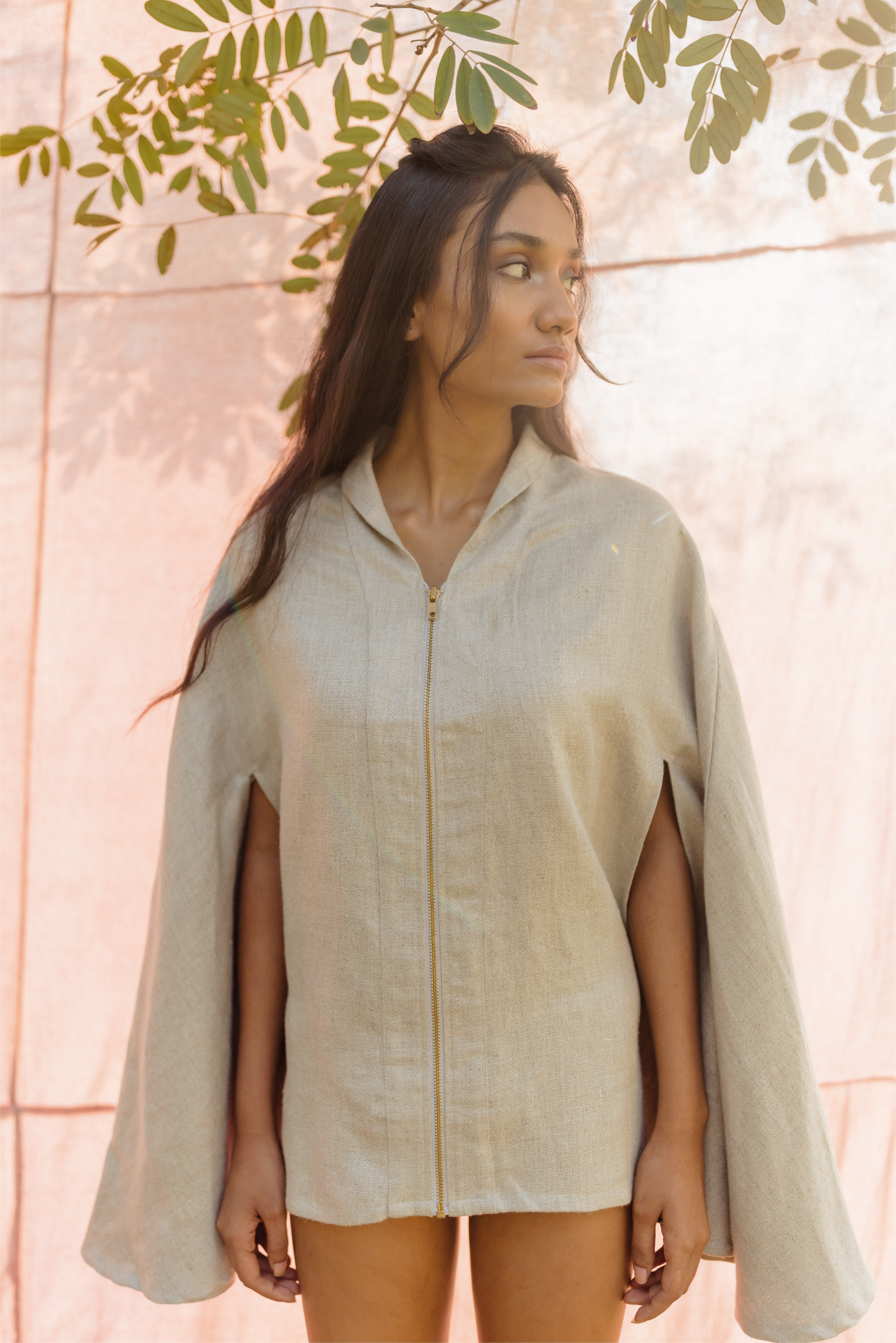 Hemp Cape Jacket