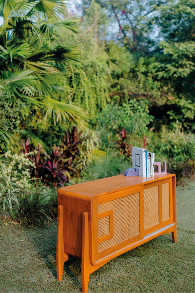 Rattan Console