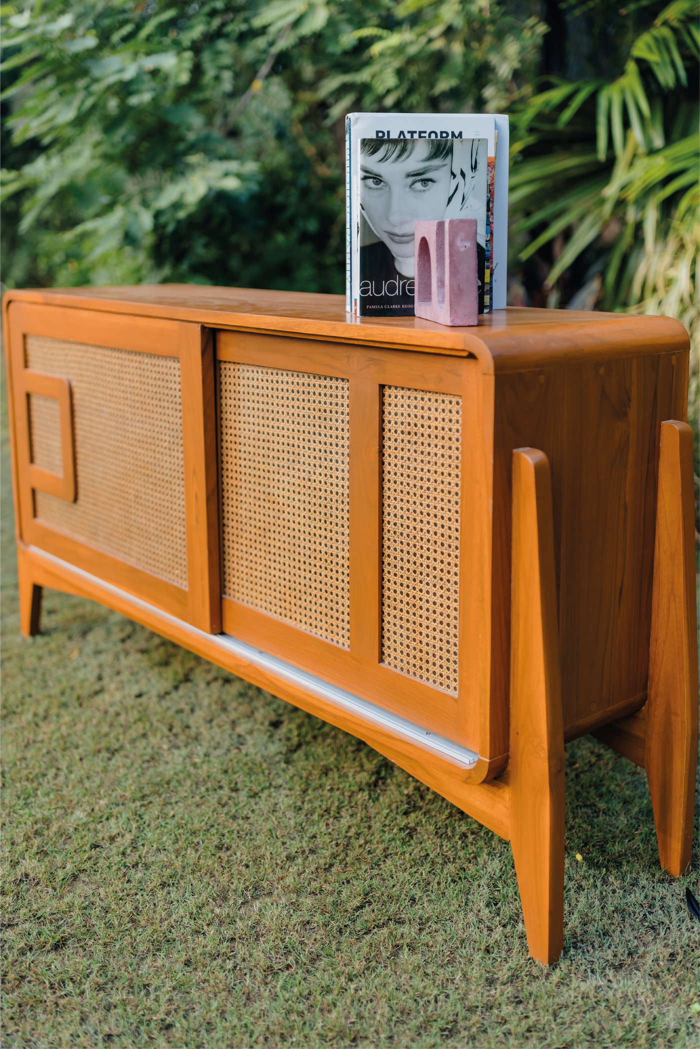 Rattan Console