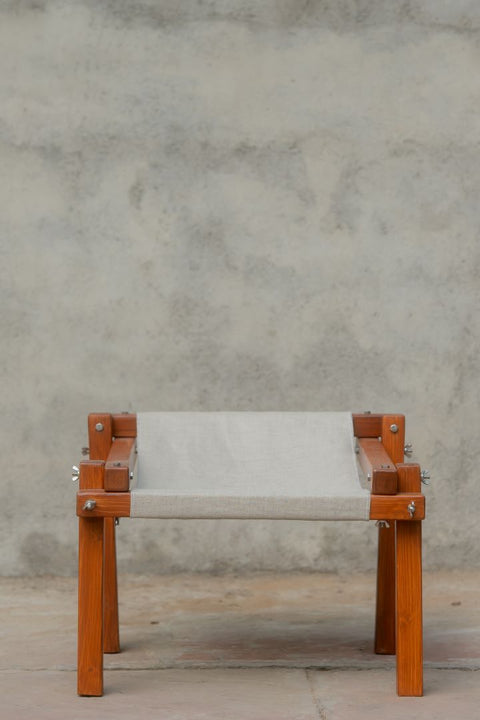Hemp square detachable stool