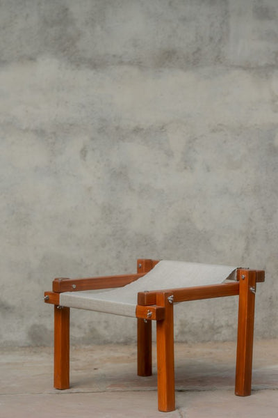 Hemp square detachable stool