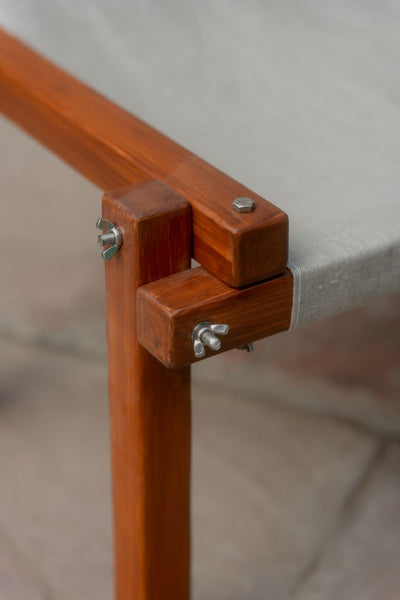 Hemp square detachable stool
