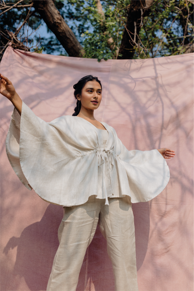 Hemp Kaftan jacket co-ord
