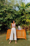 Hemp High Waisted Pleated Pants