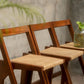 Rattan high chairs