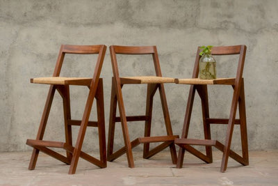 Rattan high chairs